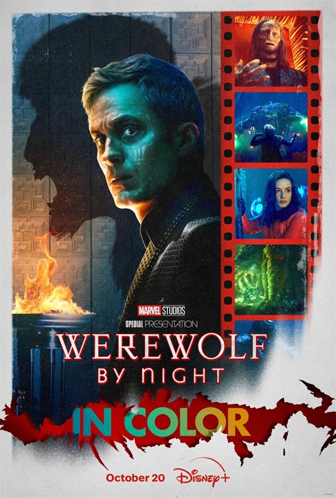 Werewolf By Night (Colour) : Afiş