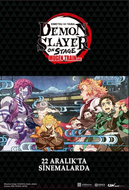 Demon Slayer: Kimetsu no Yaiba ON STAGE Mugen Train Arc : Afiş