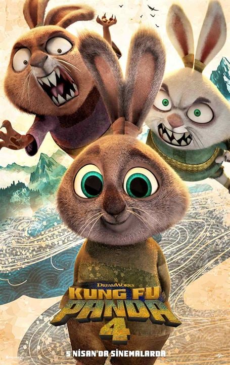 Kung Fu Panda 4 : Afiş