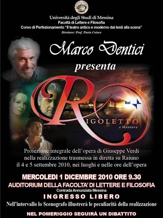 Rigoletto Mantova : Afiş