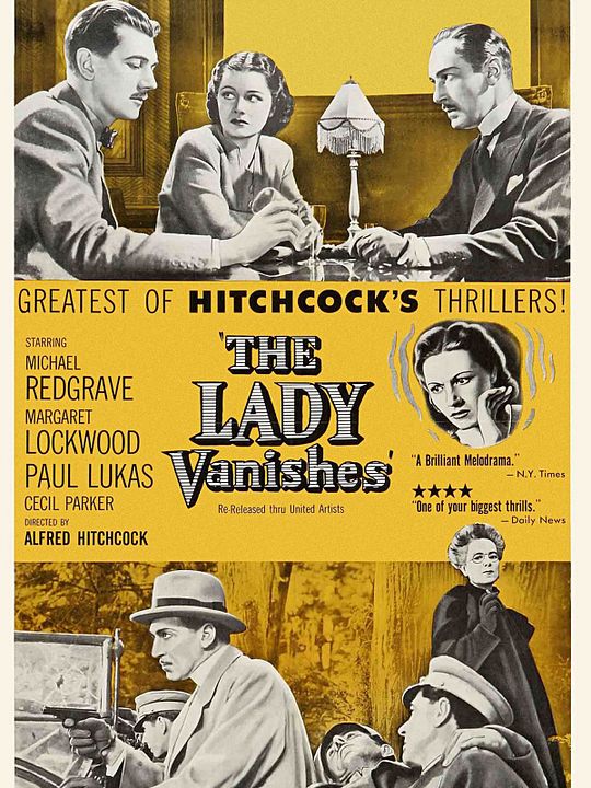 Lady Vanishes, The : Afiş