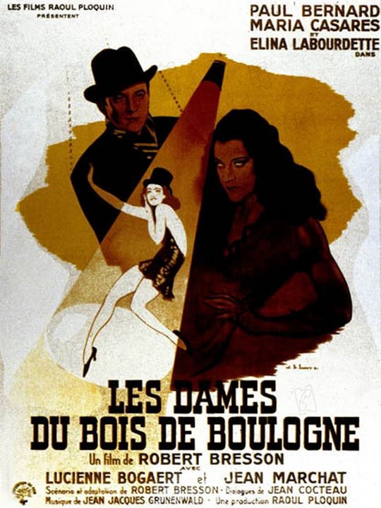 Les Dames du Bois de Boulogne : Afiş