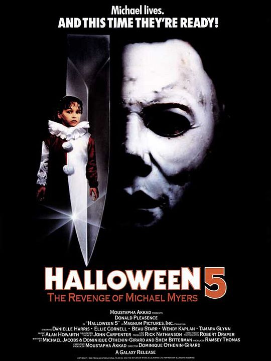 Halloween 5: Michael Myers’ın İntikamı : Afiş