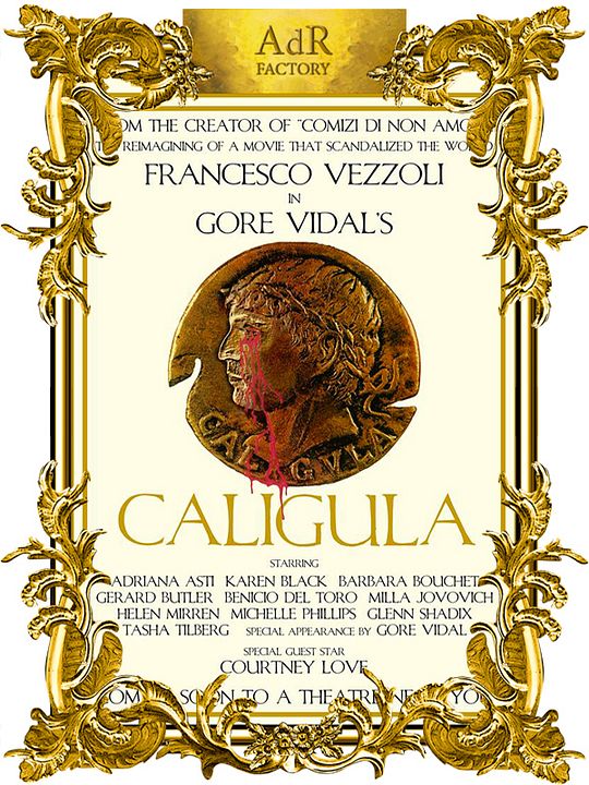 Trailer for a Remake of Gore Vidal's Caligula : Afiş