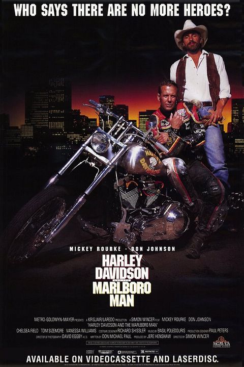 Harley Davidson ve Marlboro Adam : Afiş