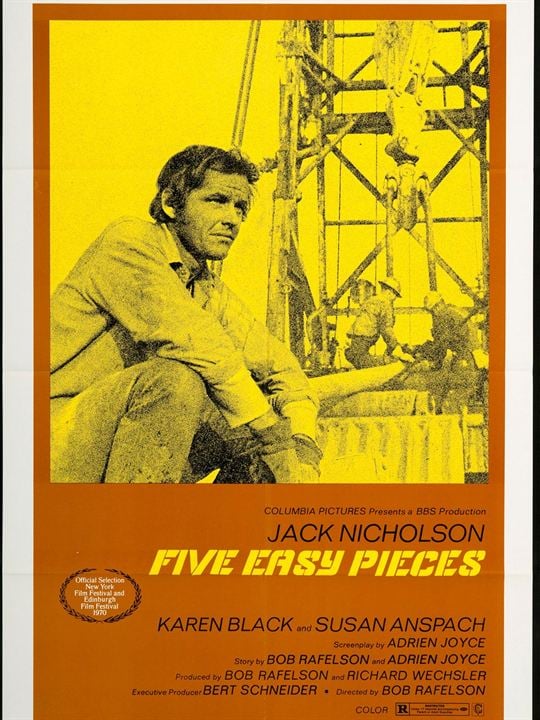 Five Easy Pieces : Afiş