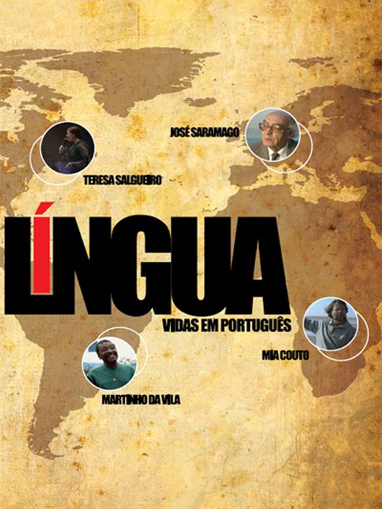 Língua - Vidas em Português : Afiş