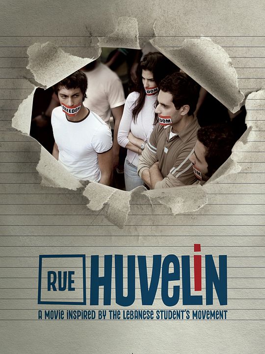 Rue Huvelin : Afiş