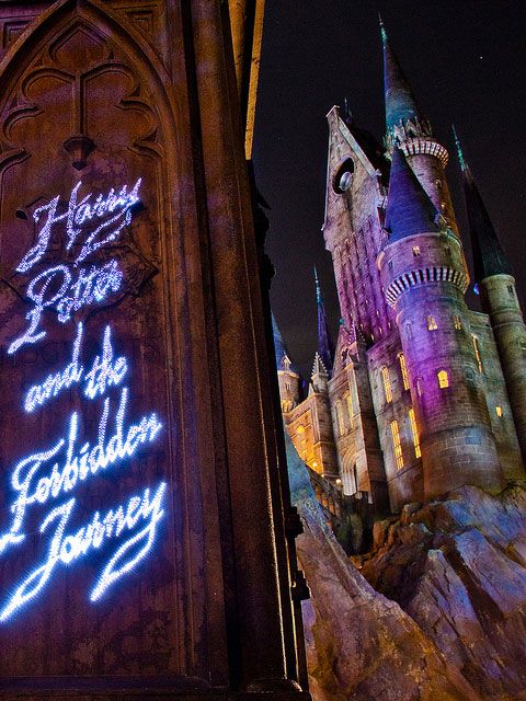 Harry Potter and the Forbidden Journey : Afiş