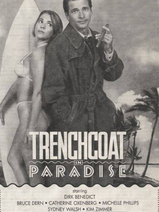Trenchcoat in paradise : Afiş
