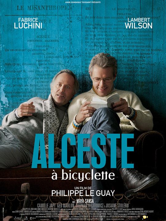 Alceste à bicyclette : Afiş