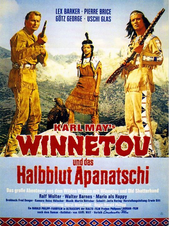 Winnetou und das Halbblut Apanatschi : Afiş