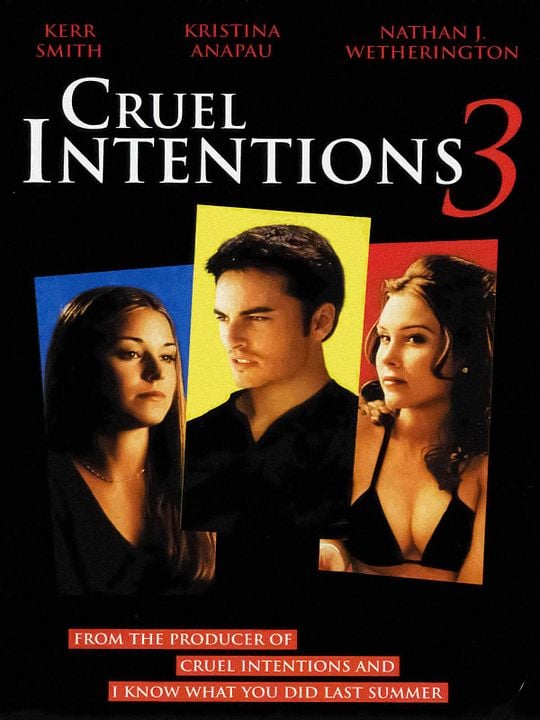 Cruel Intentions 3 : Afiş