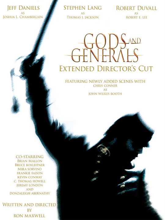 Gods and Generals : Afiş