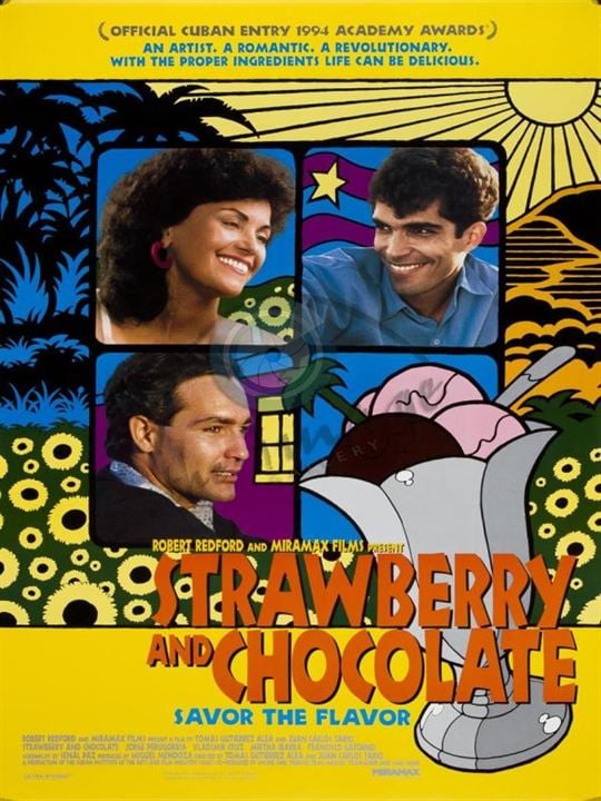 Çilek ve Çikolata : Afiş