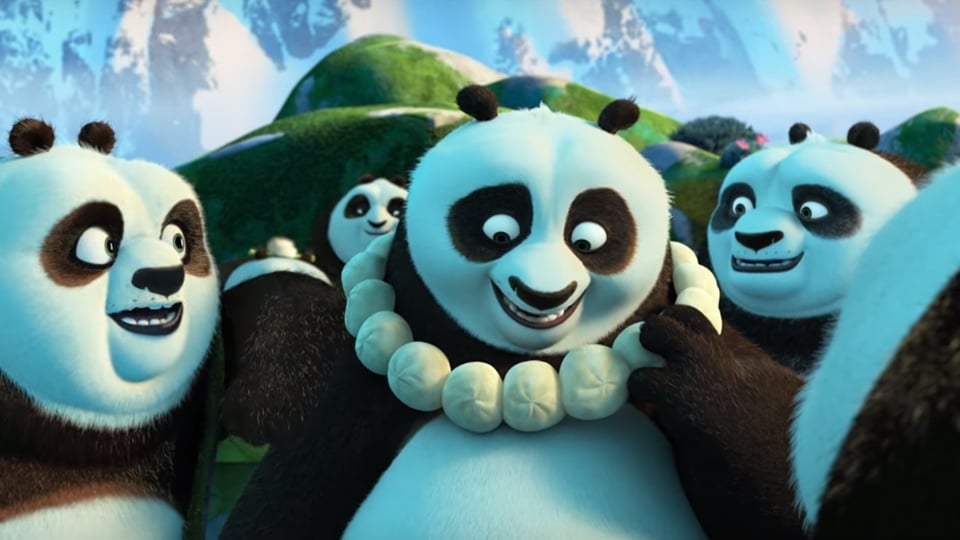Кунг фу панда киндер. Kung Fu Panda 3 (2016).